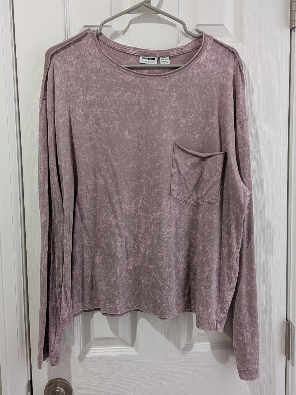 Long Sleeve T Shirt with Pocket